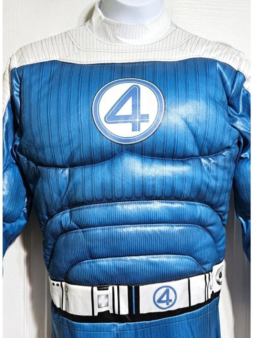 MCU Marvel Fantastic Four First Steps The Thing Costume Boys 10-12 Mask Gloves